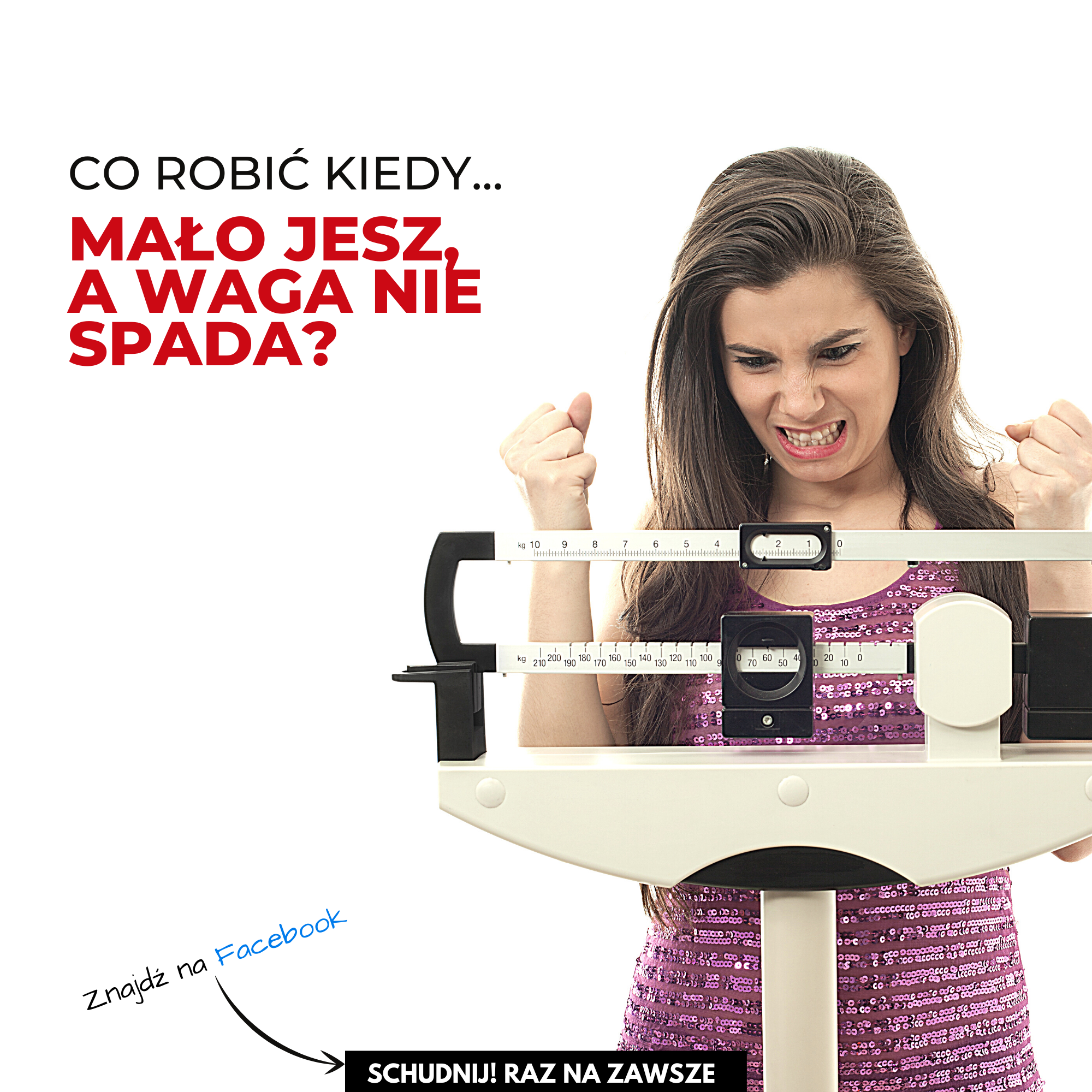 Read more about the article Mało jem, a waga nie spada. Co zrobić?